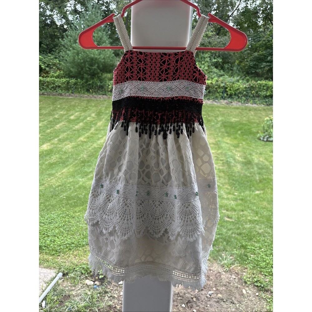 Trish Scully Moana Island Dress 4 GUC Retail $79 dress up costume disney
